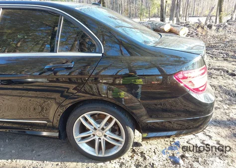 2012 Mercedes-Benz C 300 Sport 4Matic from USA, damaged, VIN WDDGF8BB2CR230963